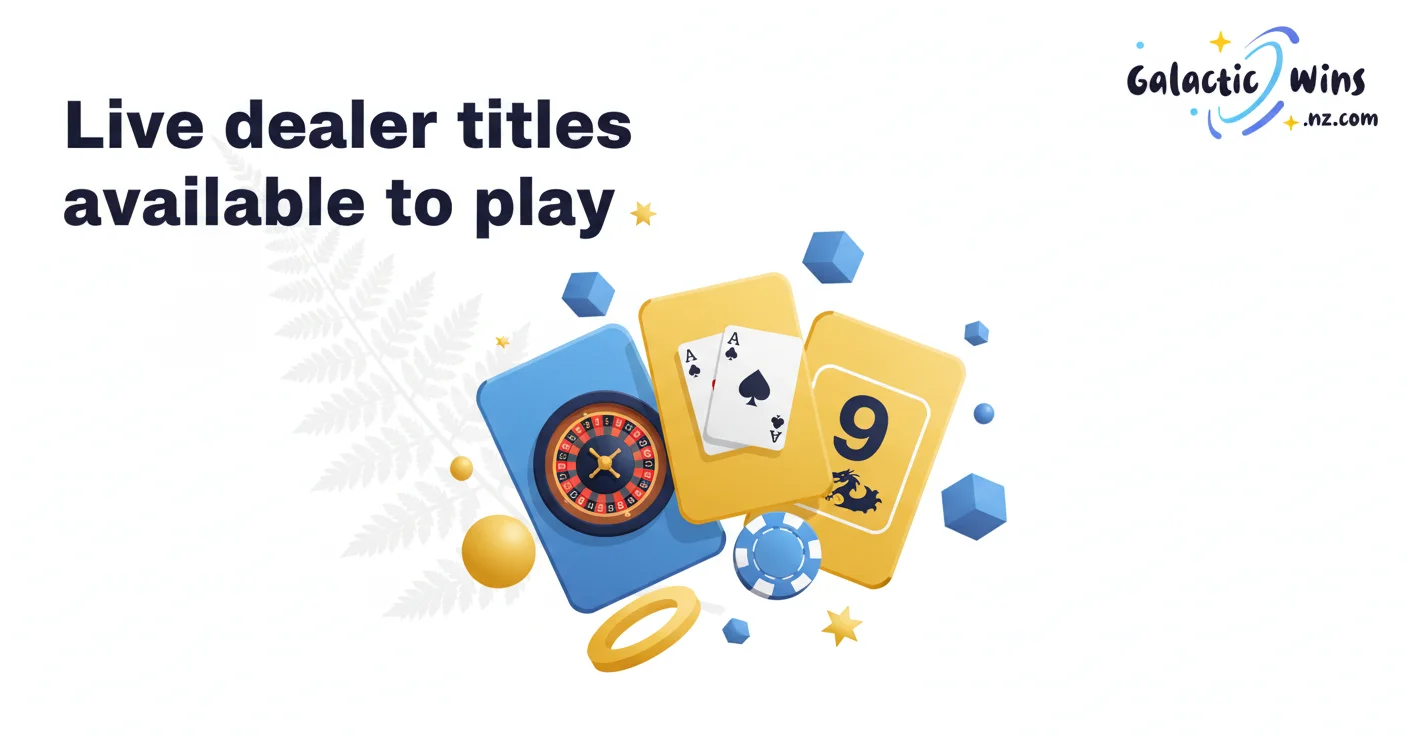Live dealer titles